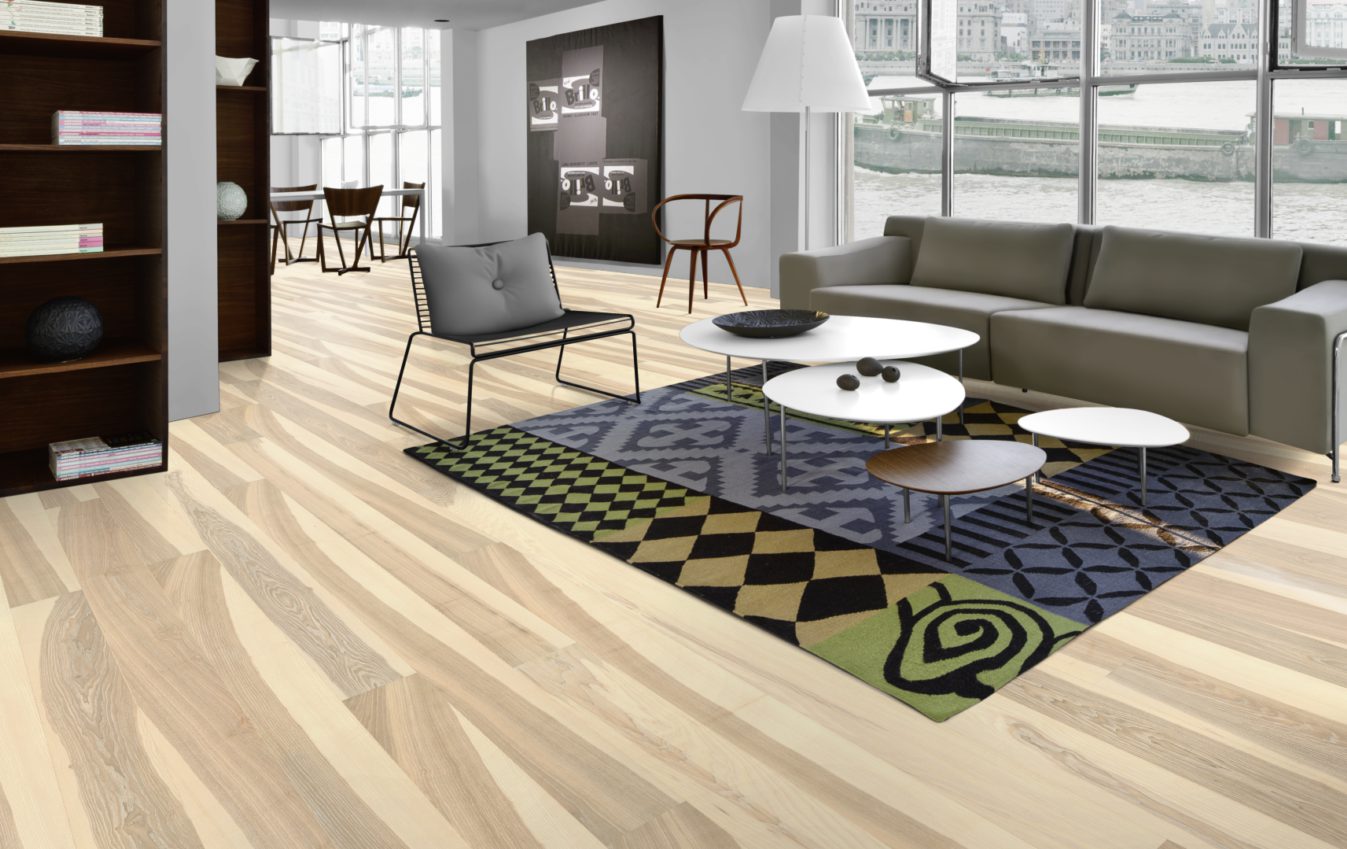 Паркетная доска Kahrs Люкс Ясень Прилив Flow 151N8AAKG4KW240 Lively 2420×187×15